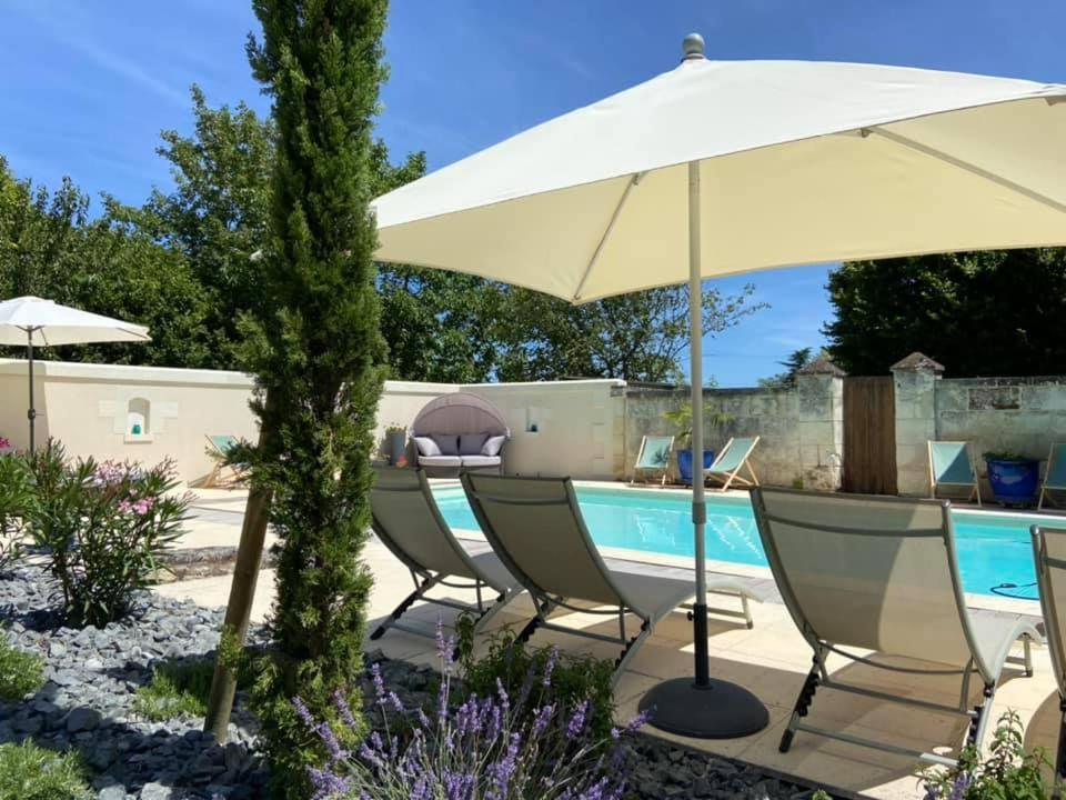 Demeure De Beaulieu Bed & Breakfast Le Coudray-Macouard Dış mekan fotoğraf